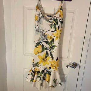Boohoo Lemon Dress